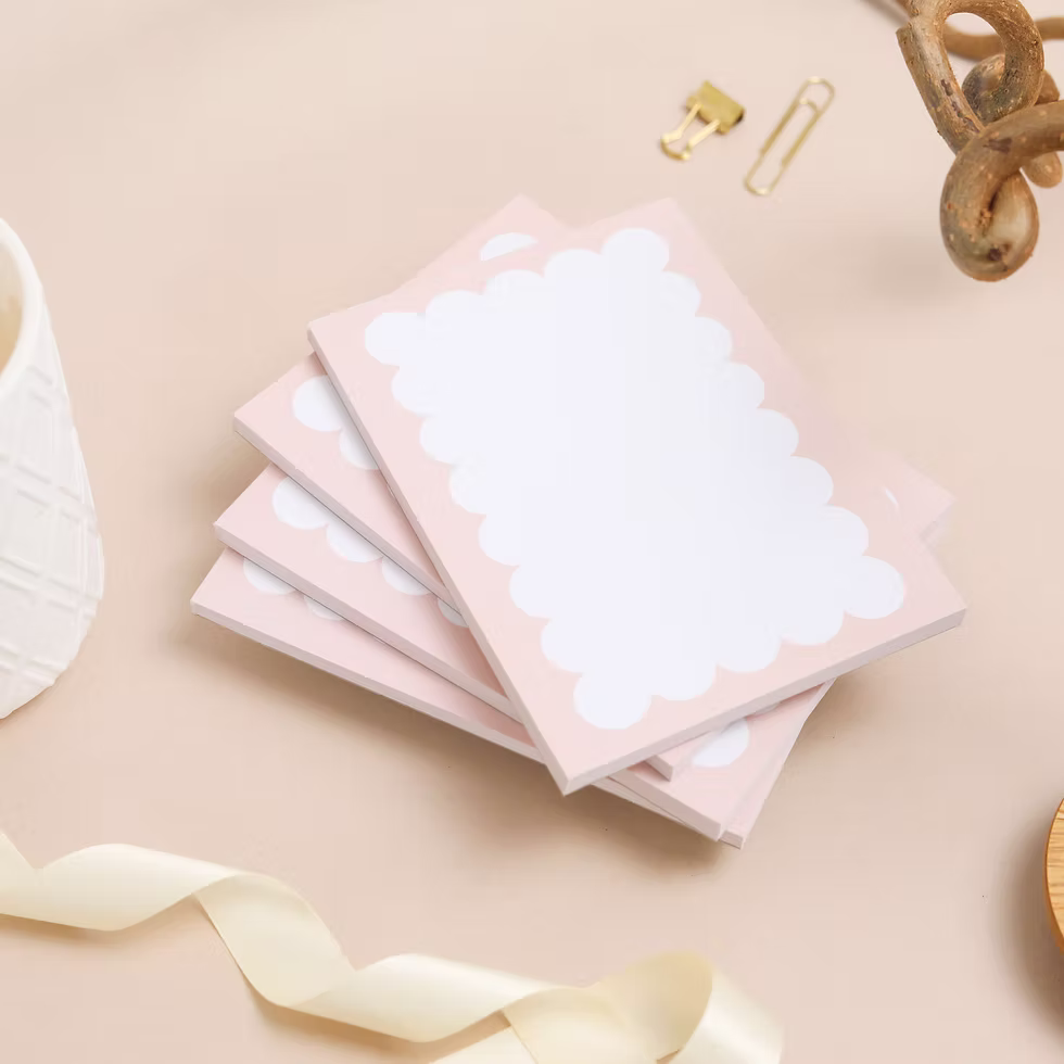 Scalloped Notepad